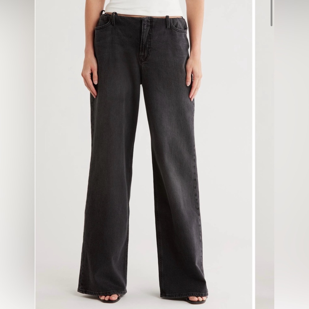 Good American Wide-Leg Jeans
